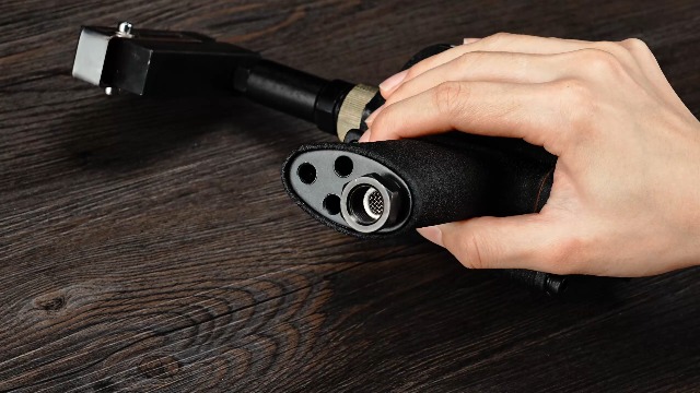 NEWTRY 5mm Pneumatic Hole Punch Stainless Steel≤1.0mm; Aluminum
